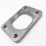 KLM T3 TO 2.5" TURBO FLANGE THREADED 1/2" STEEL